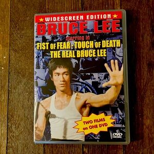 2 Bruce Lee films on one DVD: Fist of Fear - Touch of Death & The Real Bruce Lee